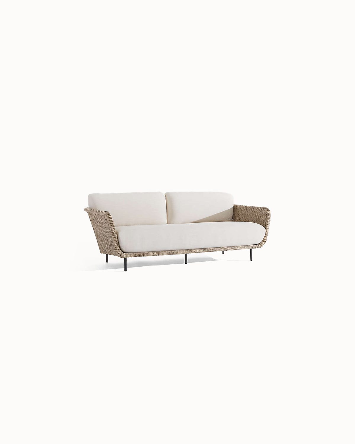 Grotta Outdoor Wicker Sofa - Görsel 2